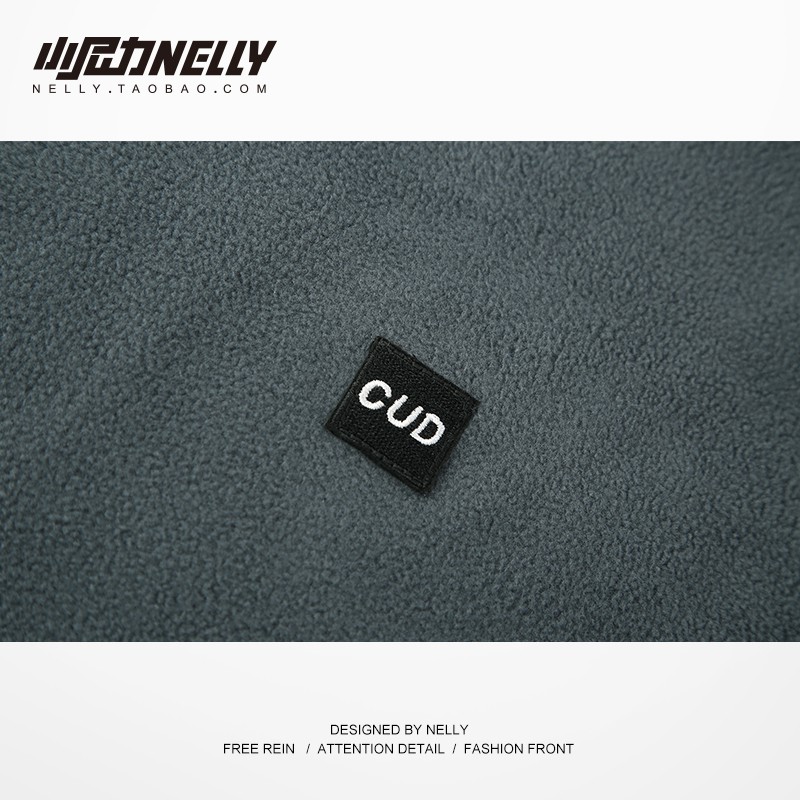 Áo len nỉ cao cổ áo dài tay nam nữ thu đông áo thun