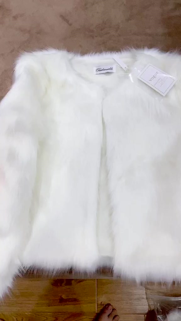 [SẴN] Áo khoác lông dáng ngắn sang chảnh 4 màu (có ảnh thật) | BigBuy360 - bigbuy360.vn