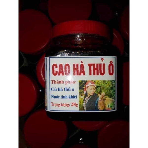 200gr Cao Hà thủ ô đỏ nguyên chất tác dụng đẹp da,mọc tóc