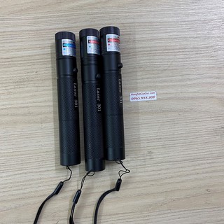 Địa chỉ bán đèn pin laser 301 giá gốc, tia tím cực mạnh và xa, có pin sạc (LS13)