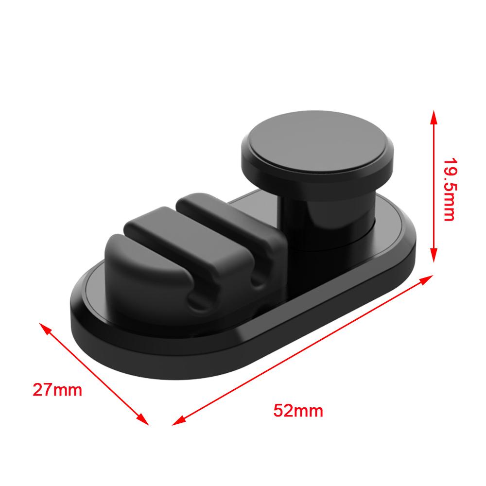 Móc Kẹp Treo Dây Cáp / Tai Nghe / Chìa Khóa Xe Hơi Mini Tiện Dụng