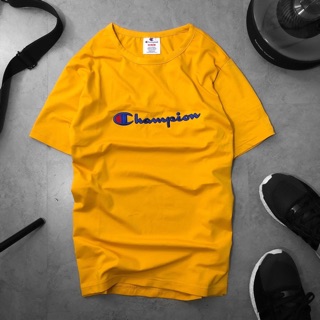Áo thun Champion logo thêu