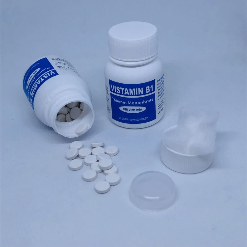 Vitamin B1 Đại Y Đại Uy lọ 100 viên hỗ trợ tiêu hóa, làm đẹp