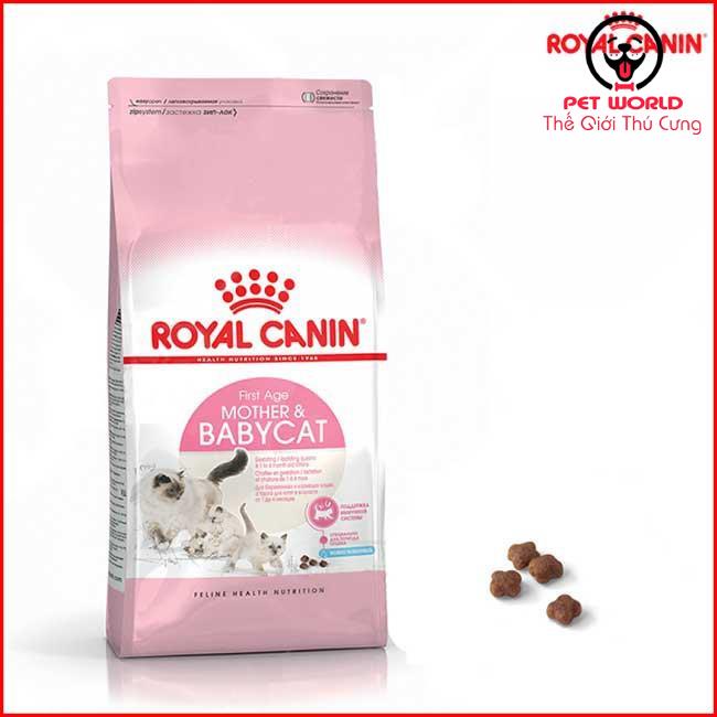 Thức ăn hạt cao cấp cho mèo Royal Canin Mother and Baby Cat túi 4kg