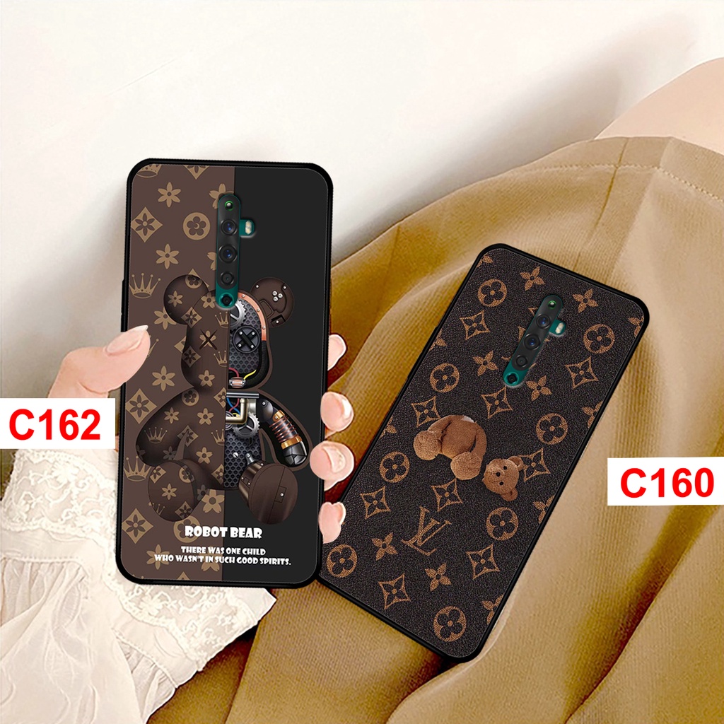 Ốp lưng Oppo Reno 2 - Reno 2F in hình gấu bearbrick thời trang cao cấp. ốp oppo rẻ bền đẹp.