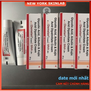 Kem Demelan cream (20g) - 5% arbutin dưỡng trắng sáng da, giảm mờ thâm nám, 10% AHA (chính hãng)