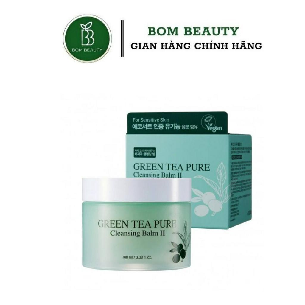 Sáp tẩy trang thuần chay Yadah Green Tea Pure Cleansing Balm 100ml