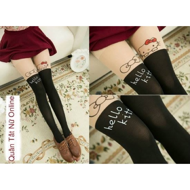 Quần Tất Giả Boot hello kitty
