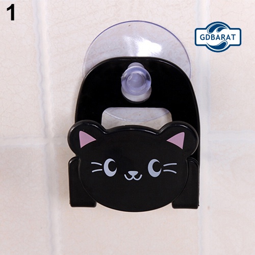 Giá Đỡ Xà Phòng Hình Động Vật Hoạt Hình Có Giác Hút Tiện Dụng Cho Nhà Tắm / Nhà Bếp