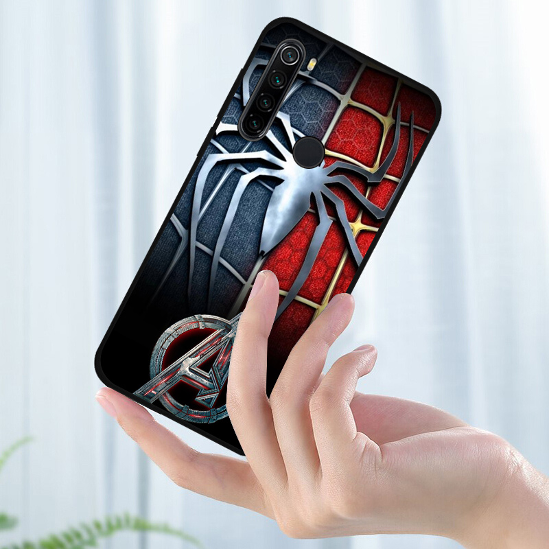 Ốp Điện Thoại Mềm Hình Avenger Captain America Iron Man Mp29 Cho Xiaomi Mi Max 3 8 9 F1 A1 A2 5x 6x Pro Lite Se