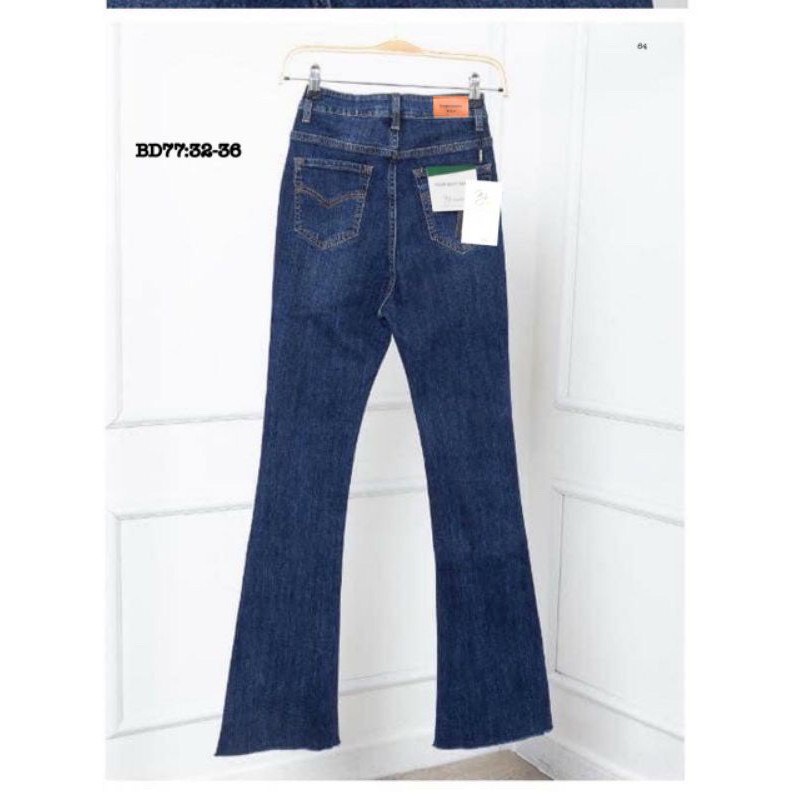 Quần jeans xanh Bigsize ống loe 55-90 kg | WebRaoVat - webraovat.net.vn