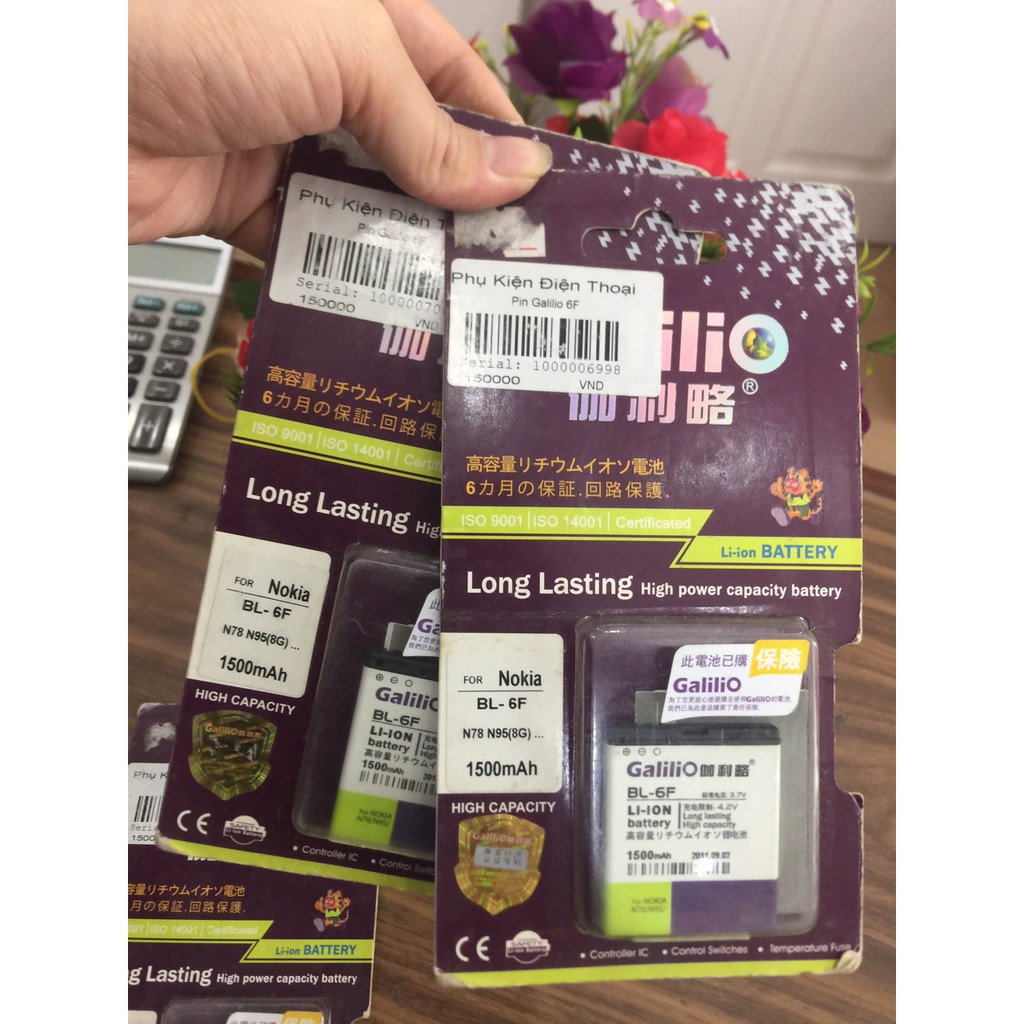 PIN ĐIỆN THOẠI NOKIA BL-6F