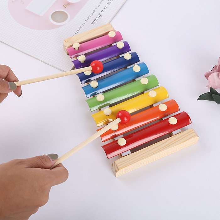 Đàn Xylophone Đàn gõ 8 thanh giúp bé phát triển thính giác