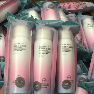 Xịt Chống Nắng Trắng Da Maycreate 150ml