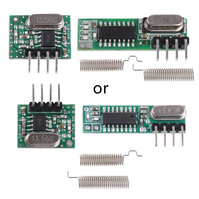 Mô Đun Truyền Nhận Tín Hiệu Không Dây ARM MCU WL DIY 433MHZ 433MHZ RF