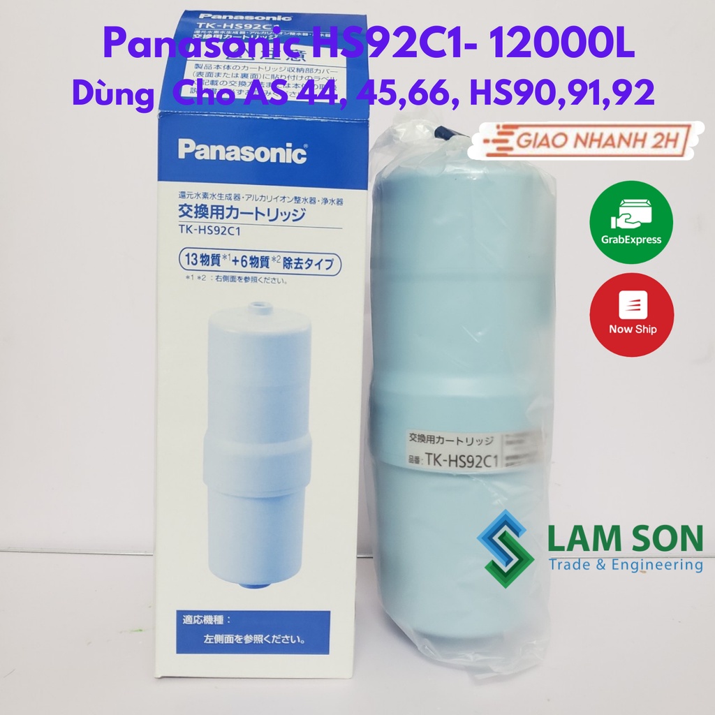 Lõi lọc Panasonic TK-HS92C1, 12000L.[CHÍNH HÃNG] dùng cho Panasonic TK-HS92,HS91,HS90,HS70,AS43, AS44, AS45, AS66...