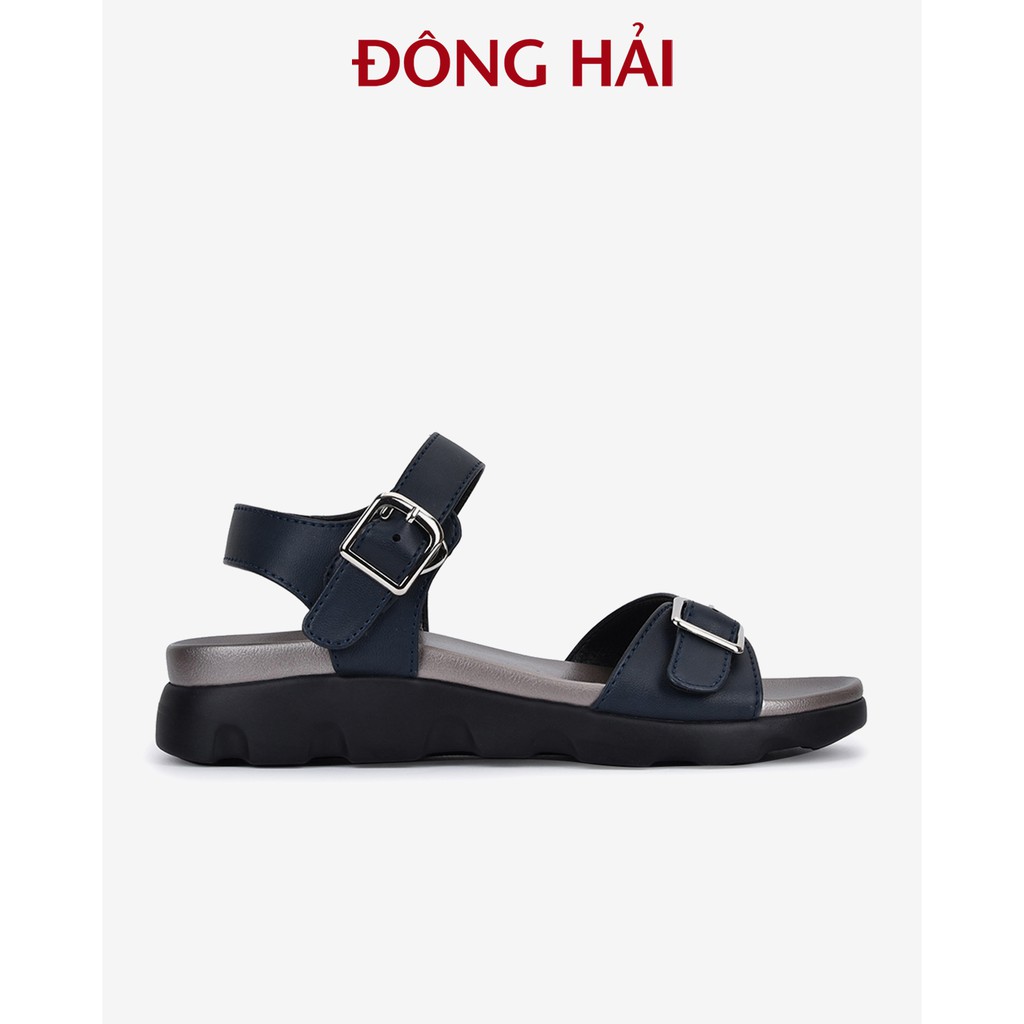 "TẶNG NGAY 30K khi theo dõi gian hàng trong T6 "Sandal nữ quai ngang Đông Hải đế bệt 3cm năng động - S32A2