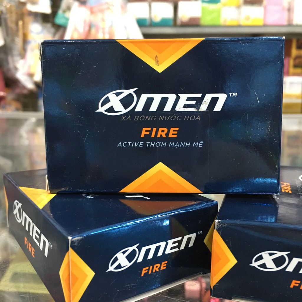 Xà Bông Cục X-Men Fire 90g