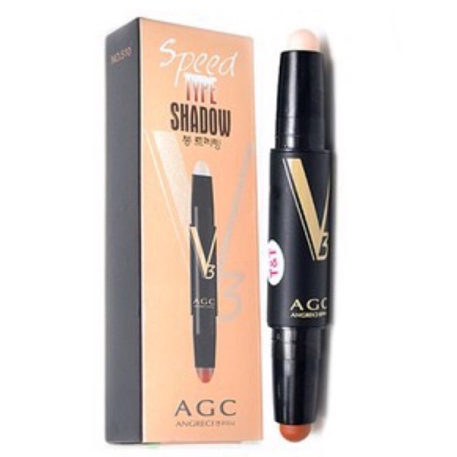 Thỏi Kem Che khuyết điểm và phấn bắt sáng 2 đầu tiện dụng AGC Hàn