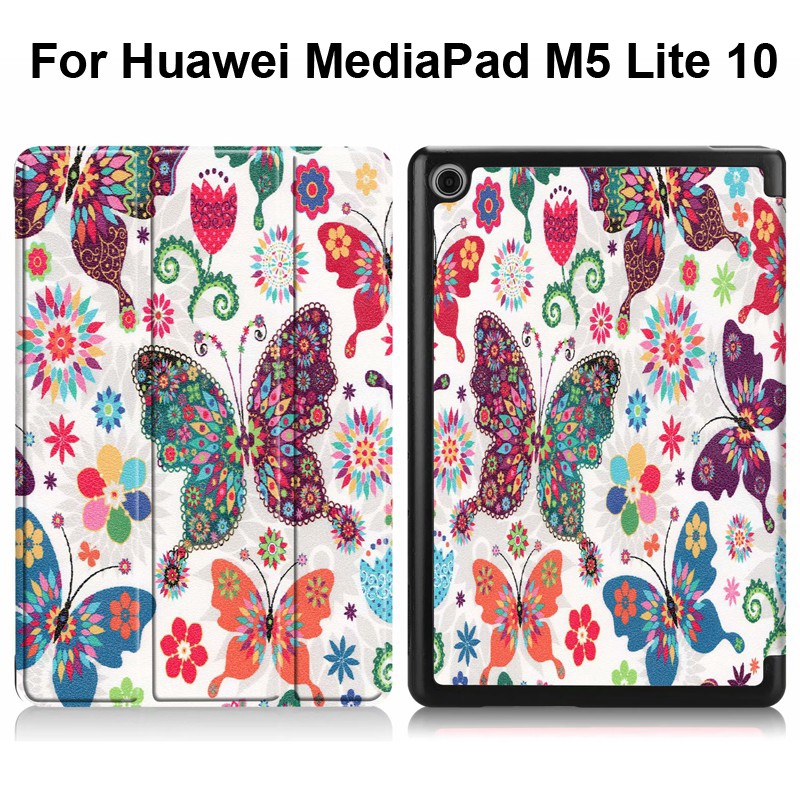 Bao da máy tính bảng nắp lật từ tính cho Huawei Mediapad M5 Lite 10 / Huawei Bach 2