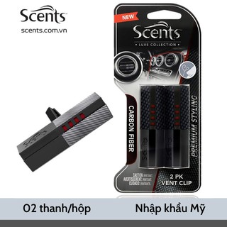 Nước hoa gài cửa gió scents luxe vent nhập khẩu mỹ