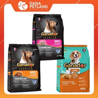 Thức ăn hạt cho chó Ganador 3kg