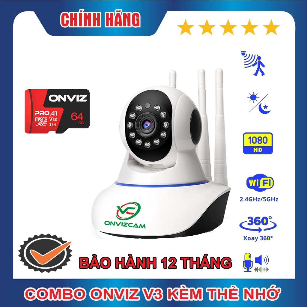 camera YOOSEE pro V3 RÂU cao cấp chính hãng, Đàm thoại 2 chiều, Xoay 360 độ, bảo hành 12 tháng