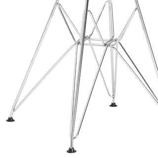 Ghế cafe Eames DSR màu đỏ- Lavaco 206R