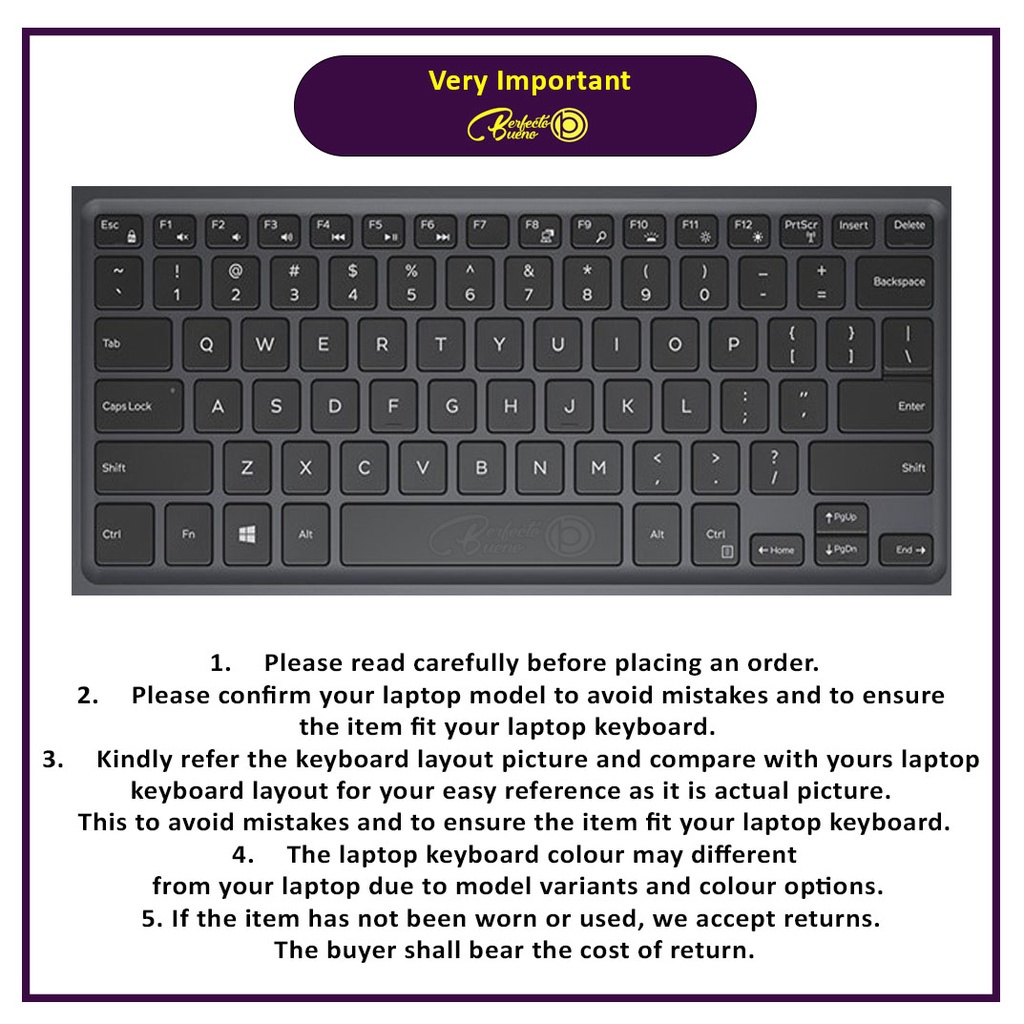 Ốp Bảo Vệ Bàn Phím Máy Tính Dell Latitude 3400 A3430 Dell Inspiron 14 '' 3000 5468 5000 5488 5480