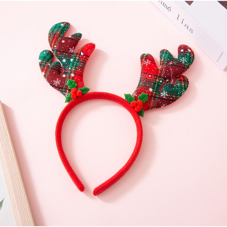 NOEL - Bờm tóc noel lò xo - SP00615