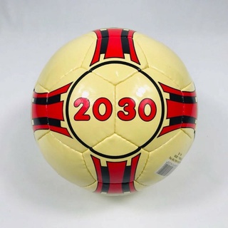 bóng đá futsal 2030 đỏ vàng