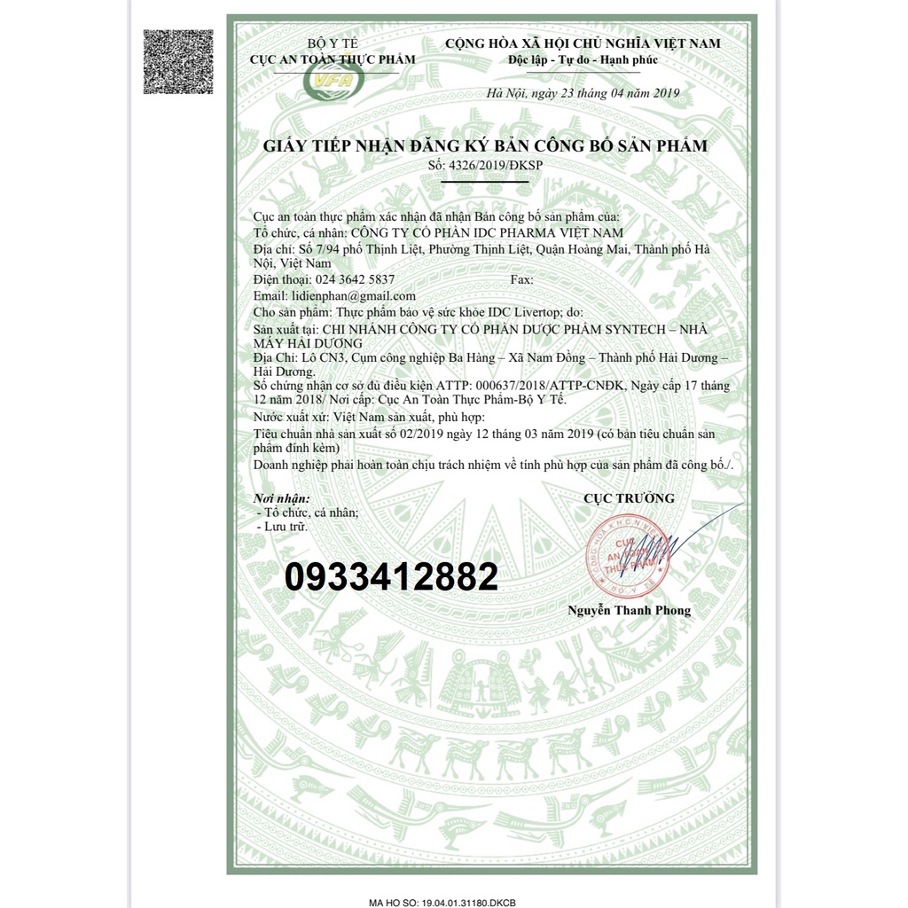 Mát gan IDC Livertop hộp 60 viên giúp thanh nhiệt, mát gan, giải độc gan và bảo vệ gan