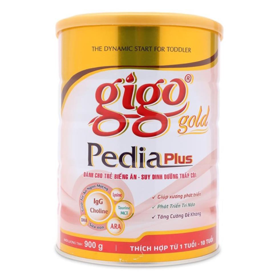 Sữa Bột Gigo Gold Pedia Plus 900g