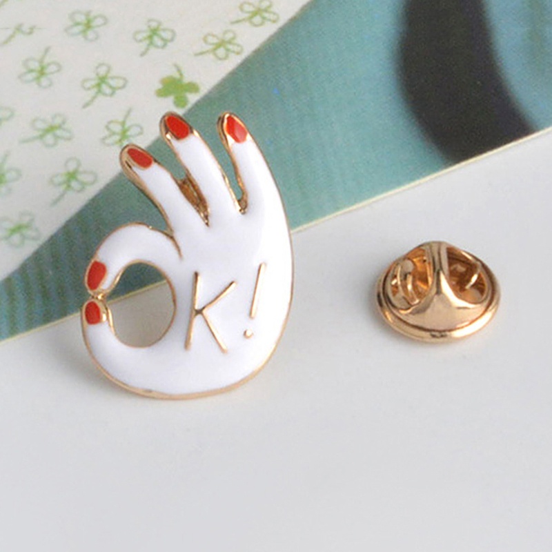 Set 7 Ghim Cài Áo Hình Tráng Men Độc Đáo