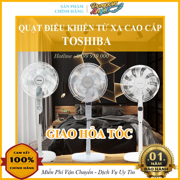 Quạt cây TOSHIBA dáng đứng có điều khiển từ xa ,nhiều model , có sẵn , lỗi 1 đổi 1
