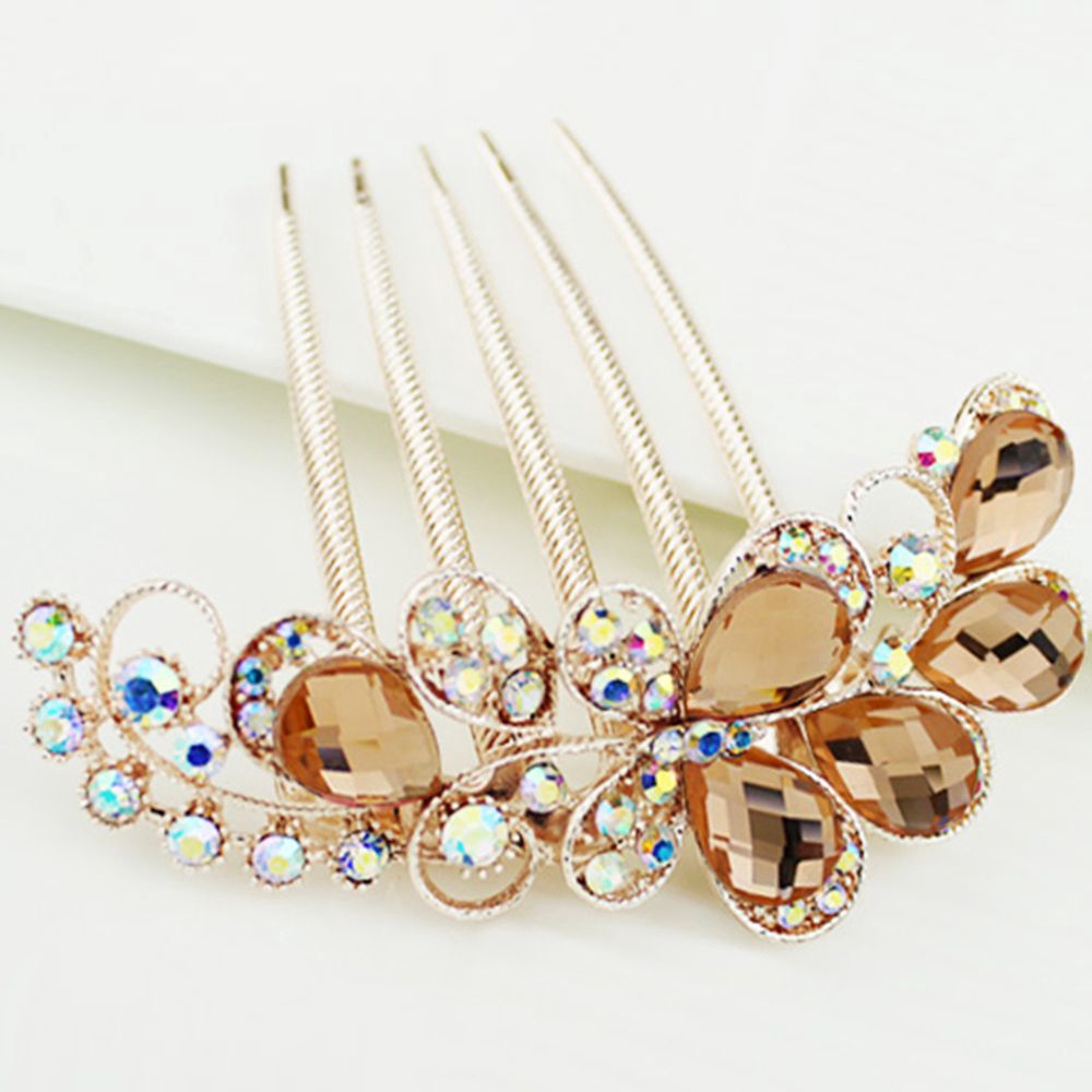 Kẹp tóc hình bông hoa thời trang nữ tính