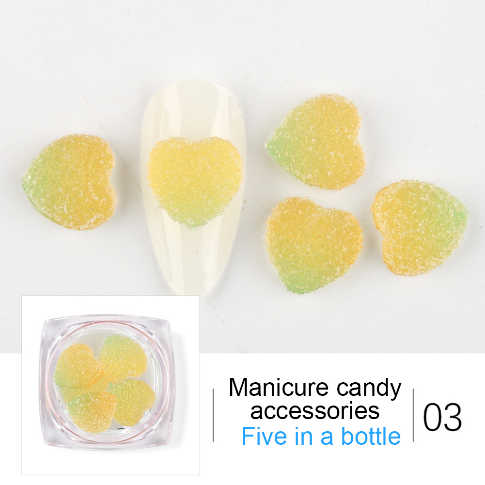 [Hàng mới về] Set 2 Hộp Phụ Kiện Trang Trí Móng Tay Nghệ Thuật