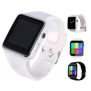 Đồng hồ thông minh Smart Watch X6 Màn Hình Cong Cao cấp trắng dành cho nữ