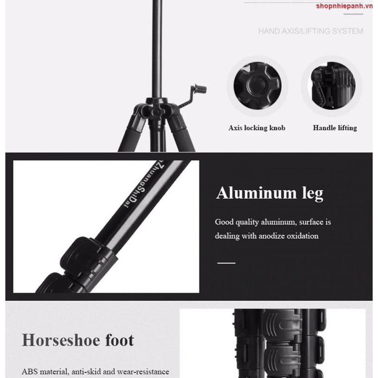 Chân máy ảnh tripod  Beike Q111S