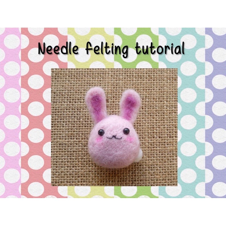 [21 Màu Len] Combo Len Chọc An Tươi- Combo Needle Felting cho người mới bắt đầu