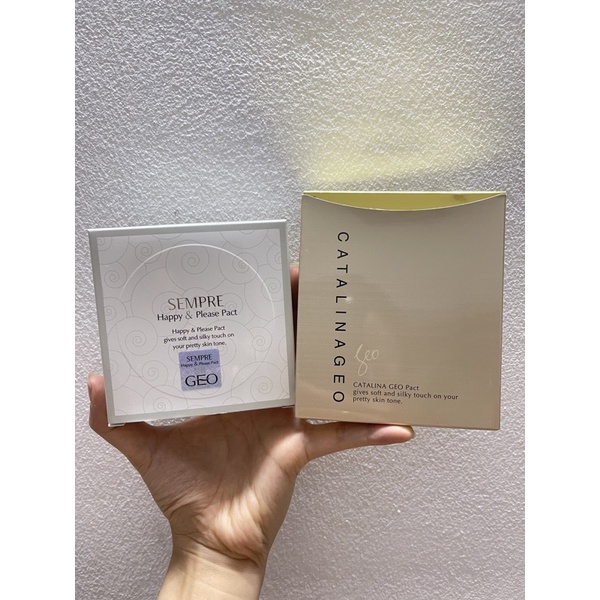 Phấn Phủ Geo Sempre Happy & Please Pact
