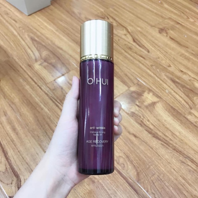 Tách set chai ful 130ml Nước hoa hồng Sữa dưỡng Ohui Baby Collagen OHUI TÍM