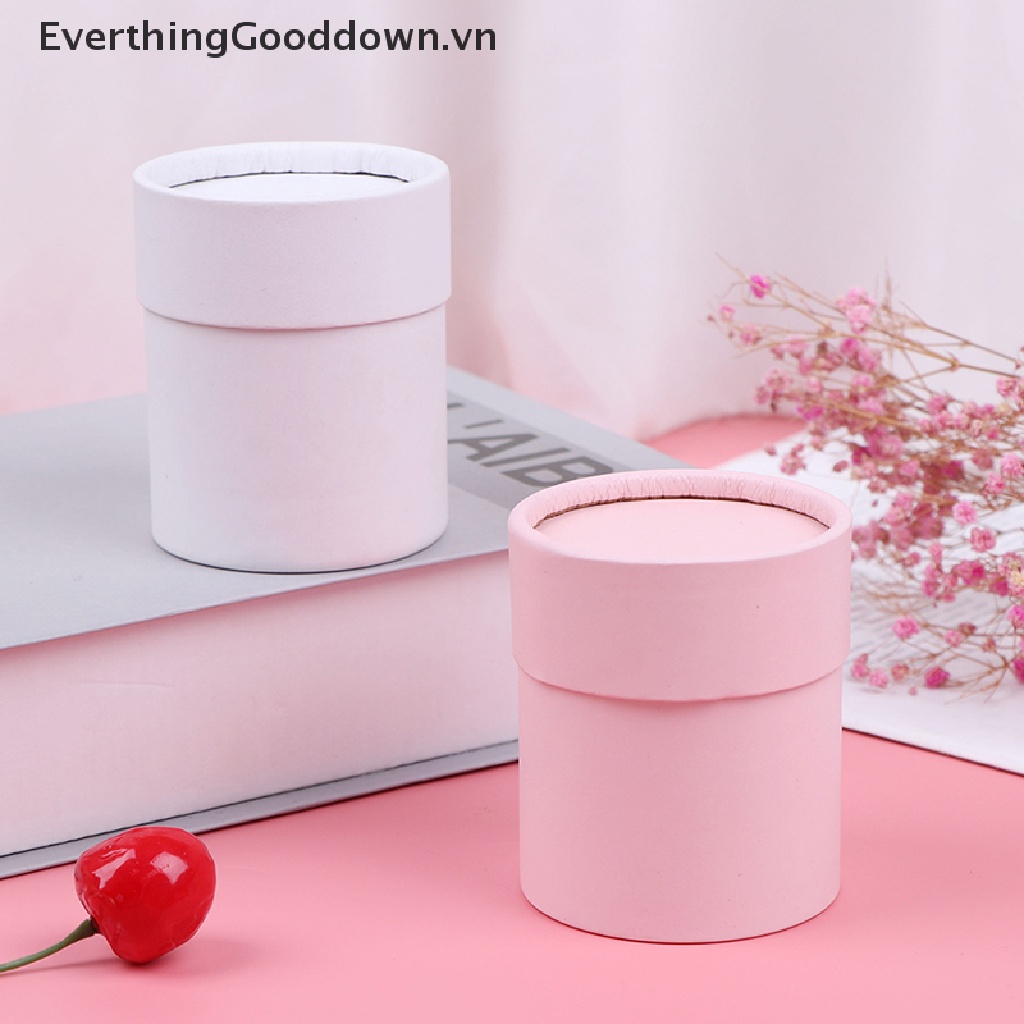 Everthinggood Hộp Giấy Tròn Đựng Hoa Có Nắp Đậy Dùng Làm Quà Tặng