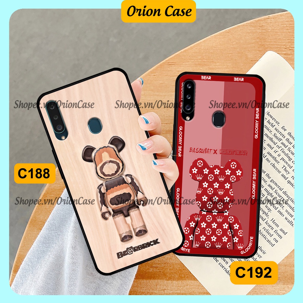 Ốp lưng Samsung A20s - M30 in hình bearbrick 3D thời trang, cá tính. ốp chống sốc, bền đẹp