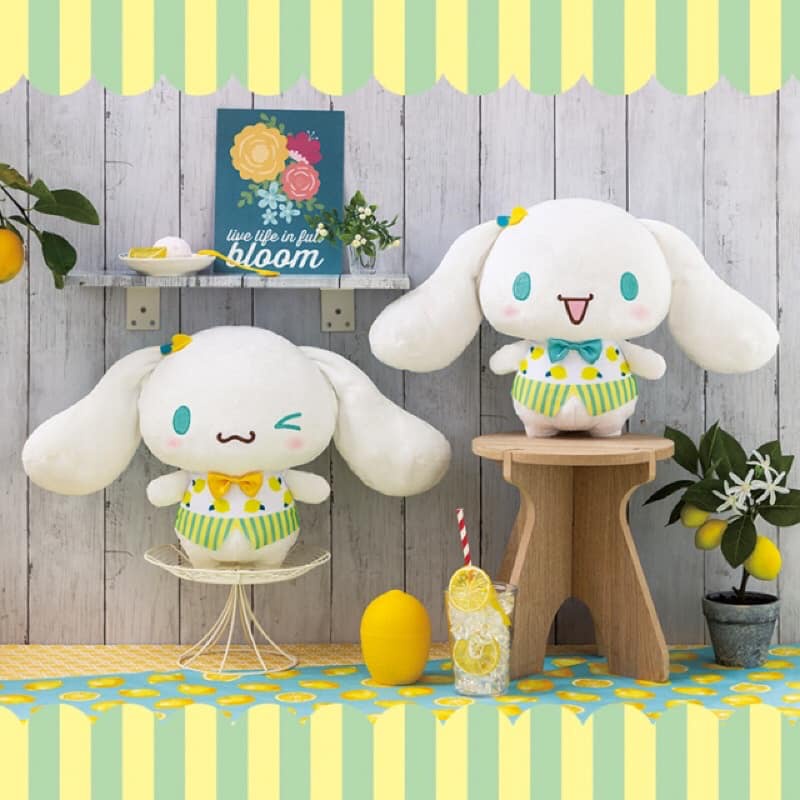 SANRIO - Full set bộ 2 bé Cinnamoroll trong trang phục chủ đề Lemonade
