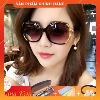 [FULL BOX] Kính mát nữ cao cấp - Kính râm nữ gọng hồ li - Chống tia UV 400 thời trang Rất đẹp Cao cấp Hàn Quốc