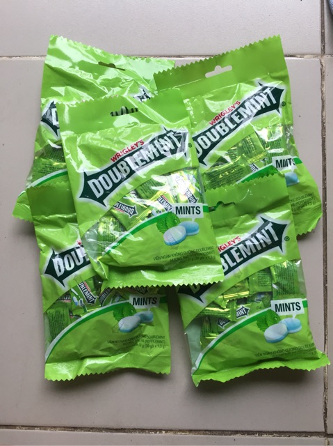 Doublemint viên ngậm không đường hương pepermint