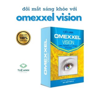 [Tặng quà 20k]  Viên Uống Bổ Mắt Omexxel Vision Tăng Cường Thị Lực Cho Đôi Mắt Sáng Khỏe