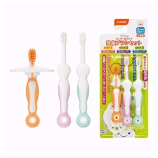 Bộ 3 bàn chải đánh răng ba bước teteo combi japan