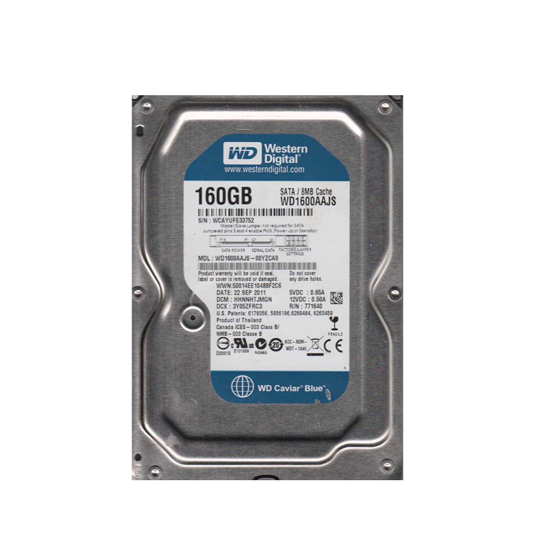 Ổ cứng HDD dung lượng 160GB PC 3.5inch , Sức Khỏe 100% | BigBuy360 - bigbuy360.vn